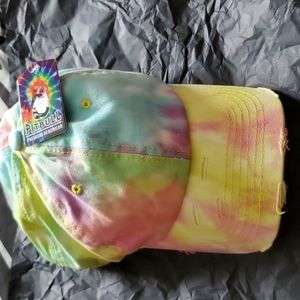 Tye dye /distressed Hat